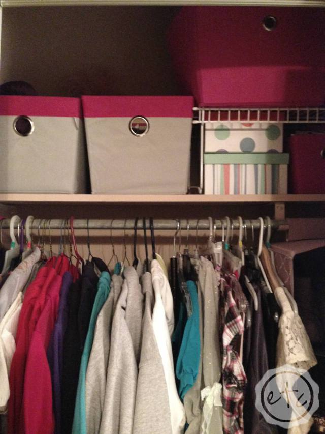 Closet Organization for Small Spaces and Smaller Budgets | Happily Ever After Etc