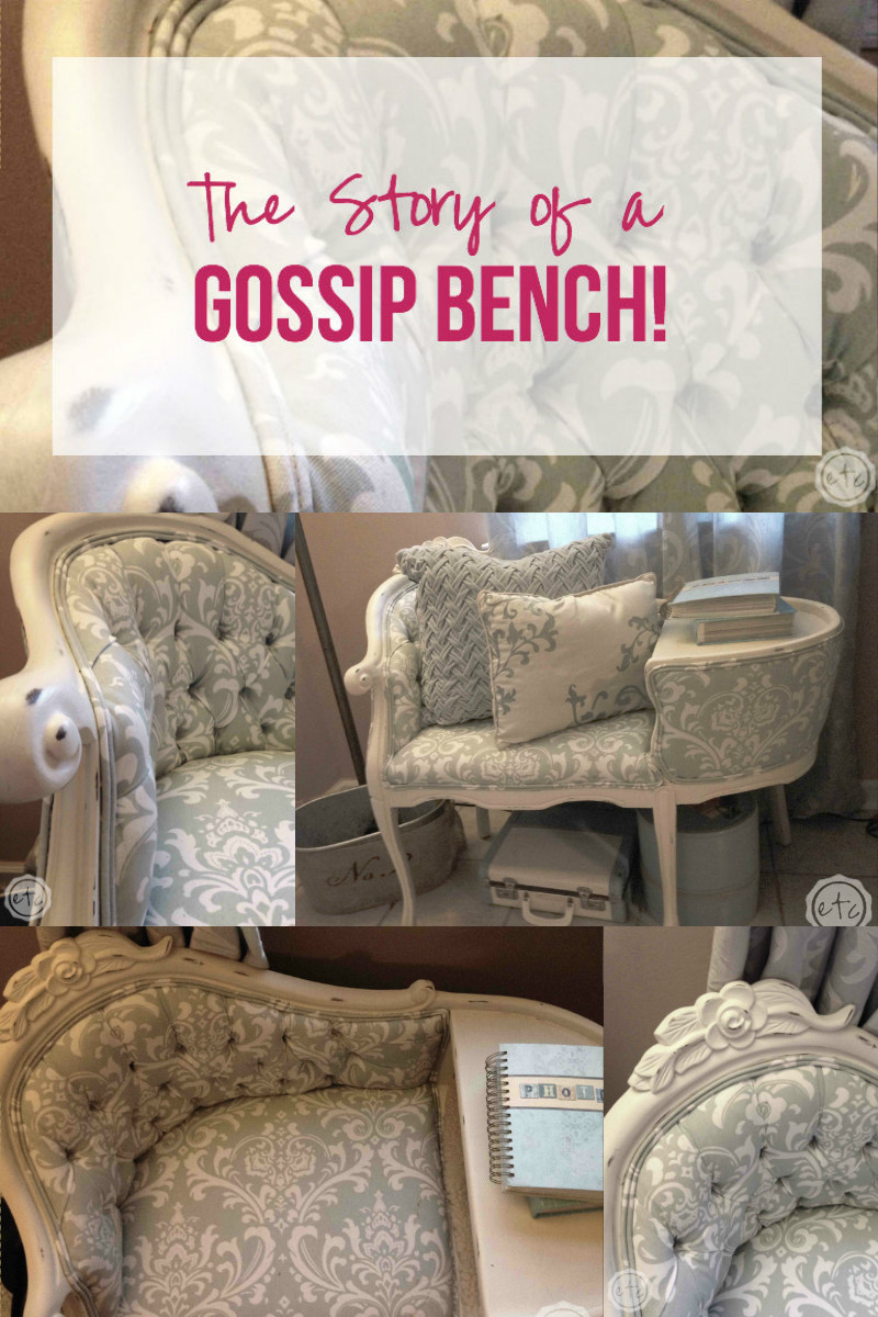 Found It! The Story of a Gossip Bench with Happily Ever After, Etc.