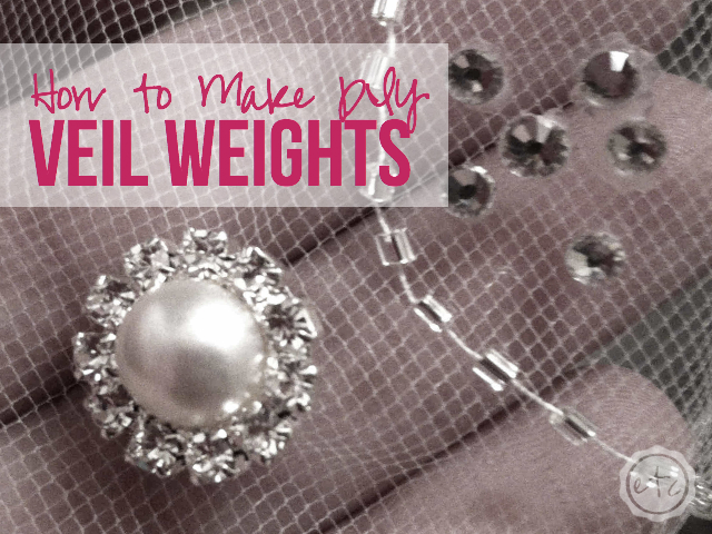 How to Make DIY Veil Weights | Happily Ever After, Etc.
