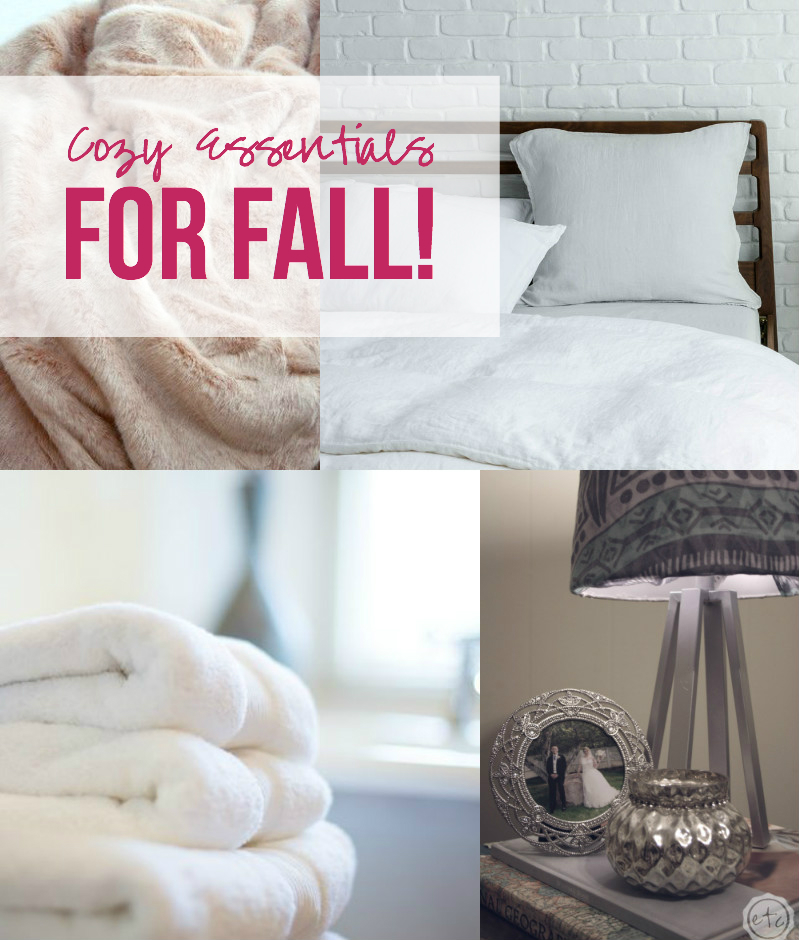 Cozy Essentials for Fall... with Happily Ever After Etc.