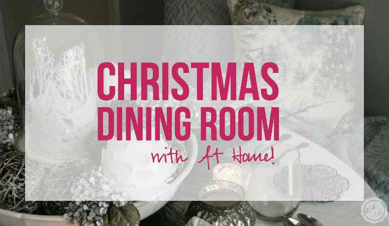 Christmas Dining Room with At Home