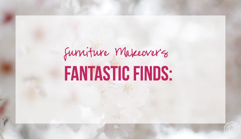 Fantastic Finds: 5 Furniture Makeover's