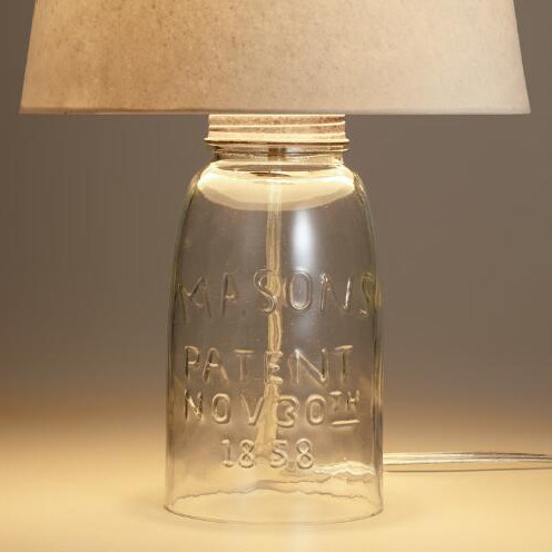 Mason Jar Lamp