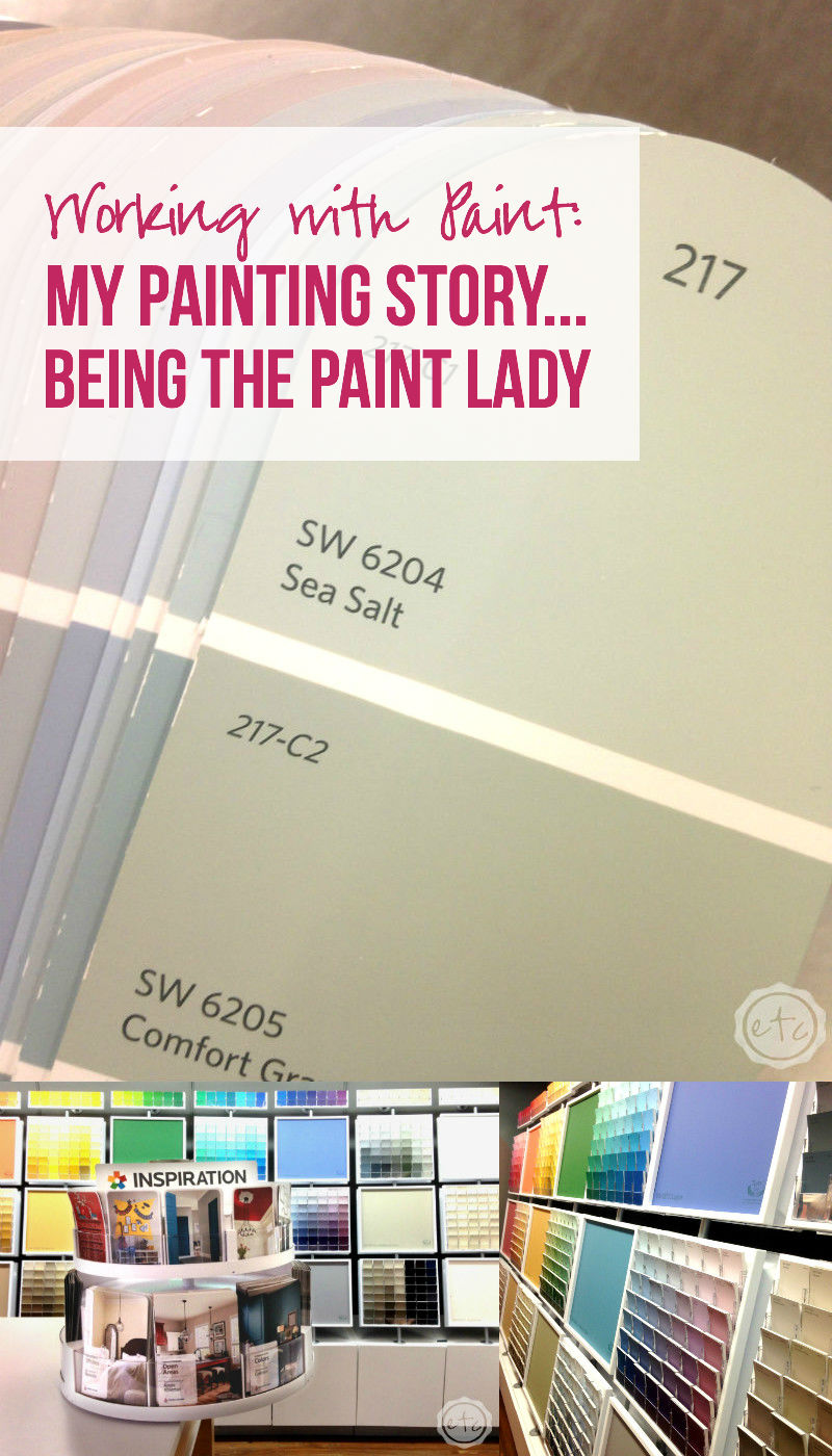 Working with Paint: My Painting Story... Being the Paint Lady