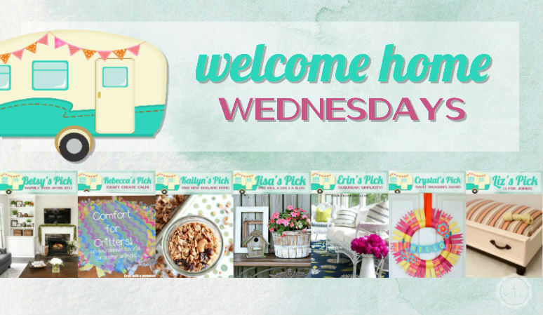 Welcome Home Wednesdays Link Party #45