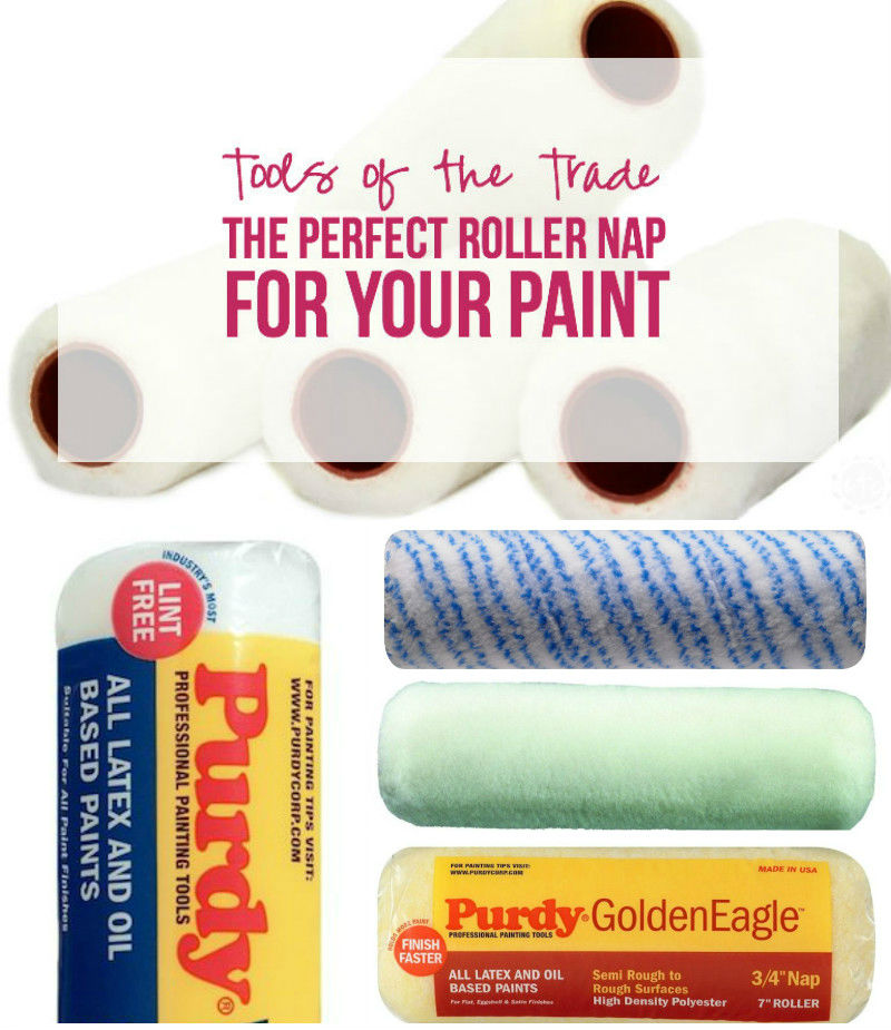 Tools of the Trade: The Perfect Roller Nap for your paint