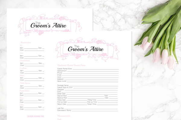 How to Put Together Your Perfect (FREE) Wedding Binder (+ 42 Free ...