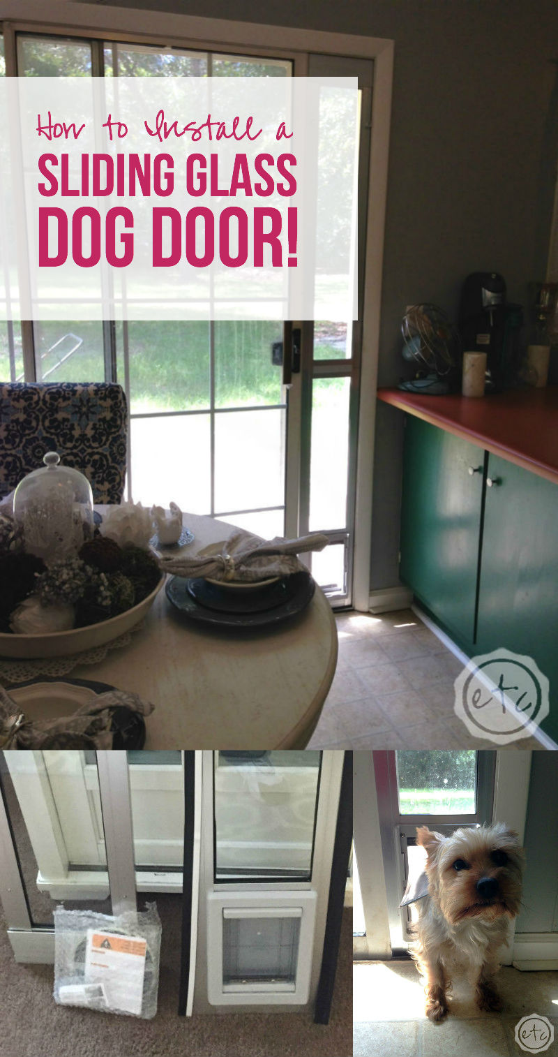 How to Install a Sliding Glass Dog Door!