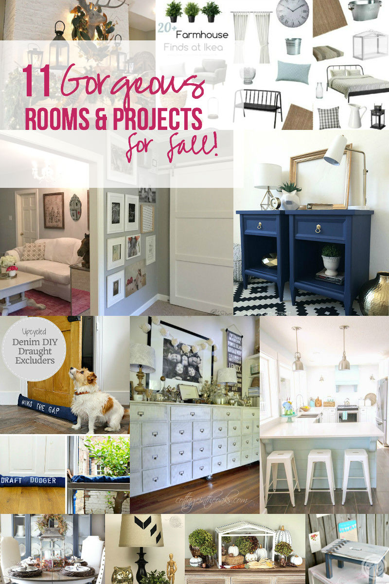 11 Gorgeous Rooms & Projects for Fall!