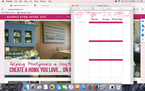 How To Resize Printables For Your Happy Planner Happily Ever After Etc 