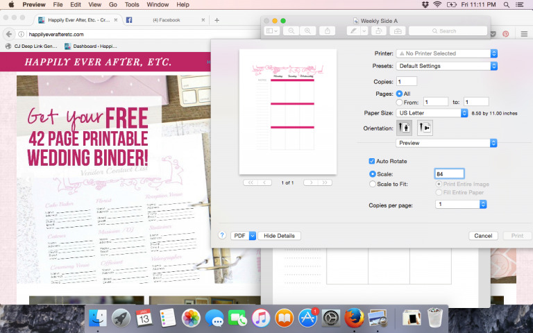 How to Resize Printables for Your Happy Planner! - Happily Ever After, Etc.