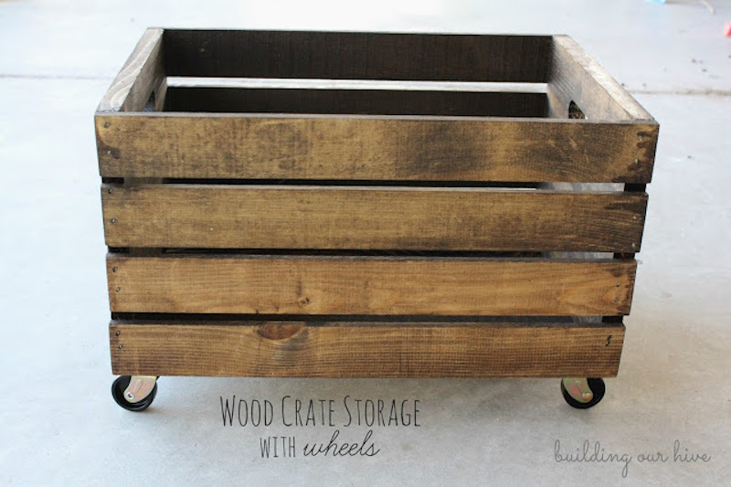 7 wood crate
