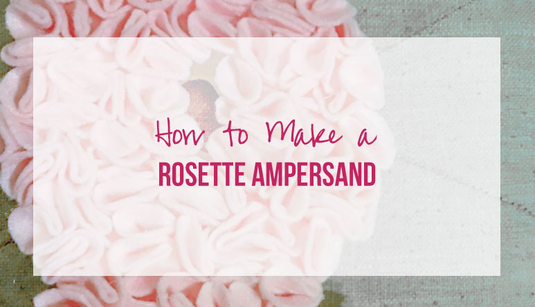 How to Make a Valentine’s Day Ampersand