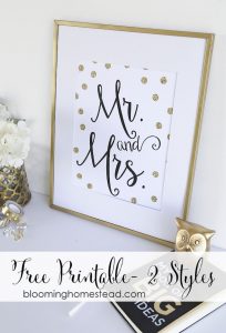 25 FREE Trendy Printables - Happily Ever After, Etc.