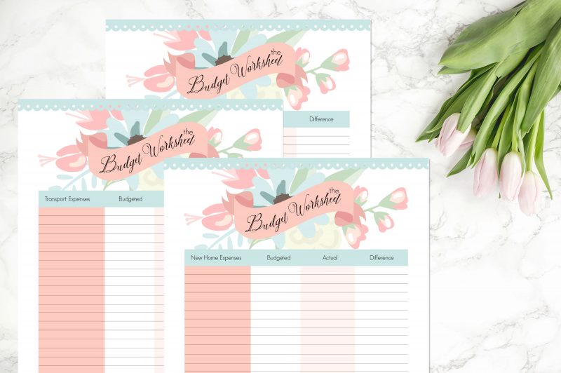 Moving Planner 21 Printables &amp; 31 Coordinating Sticker Sheets - Happily ...