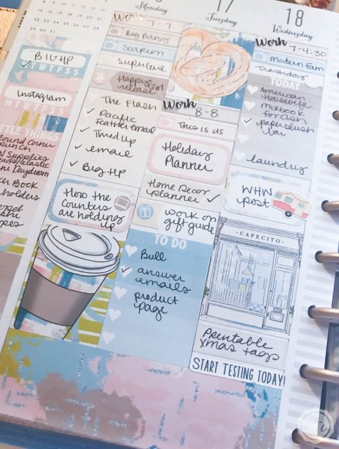 Plan with Me October 16 -22 using the Chill Kit from Cinderella Paper ...
