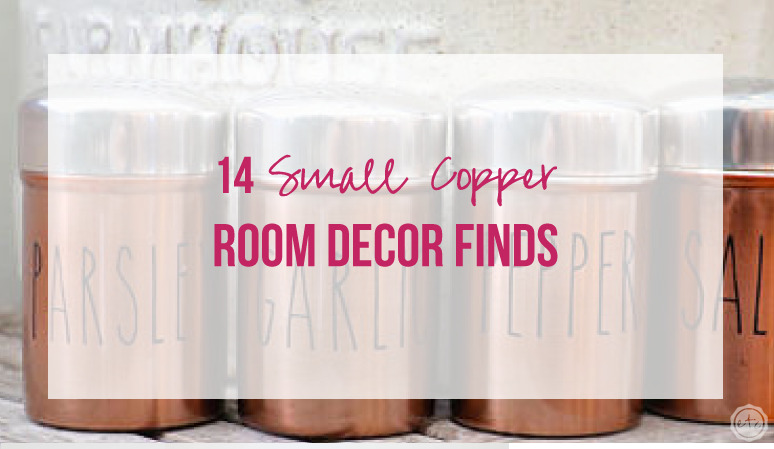 14 Small Copper Room Decor Finds