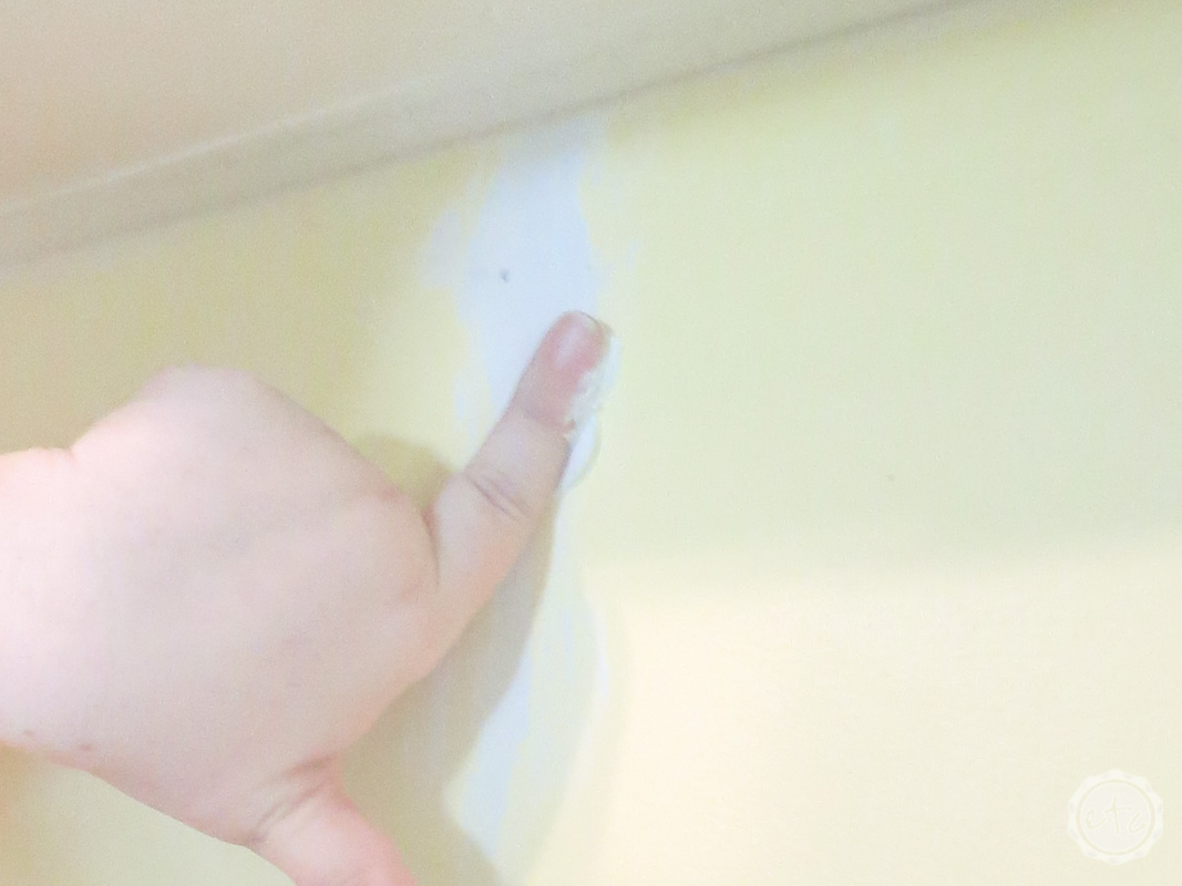How to Fix Peeling Wall Paint - Happily Ever After, Etc.