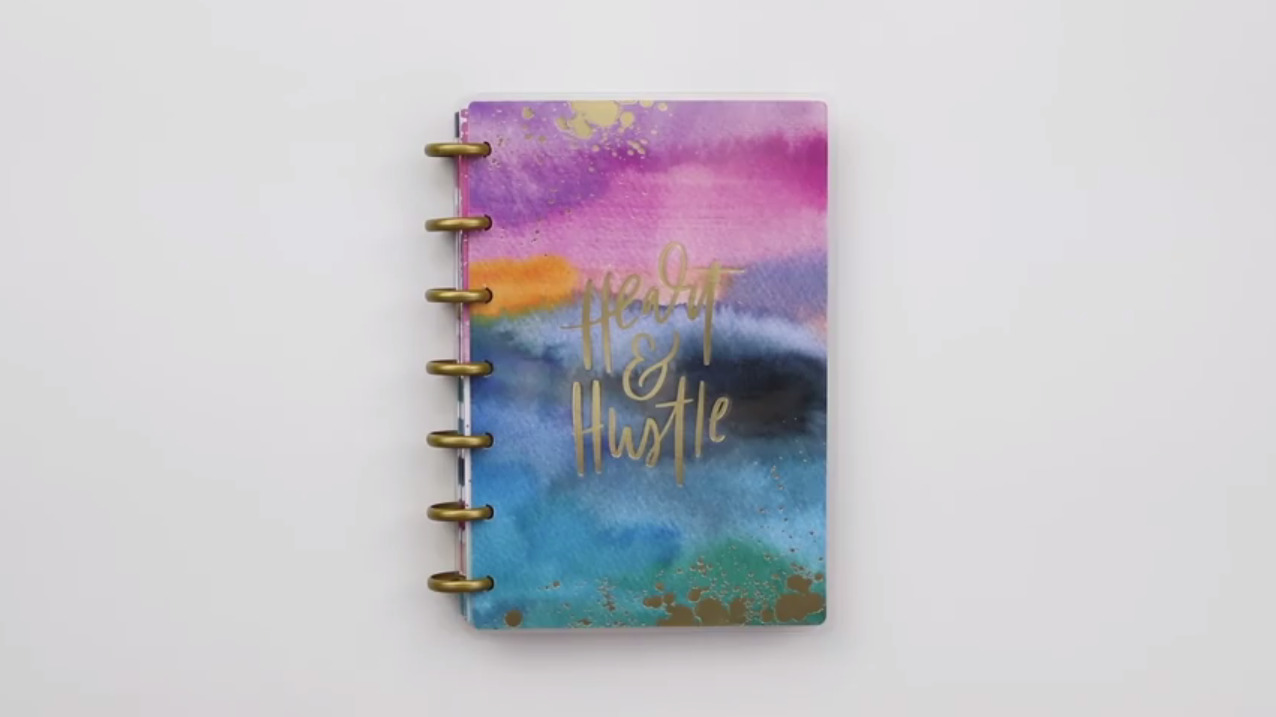 The Happy Planner 2019: Watercolor Abstract Mini Cover