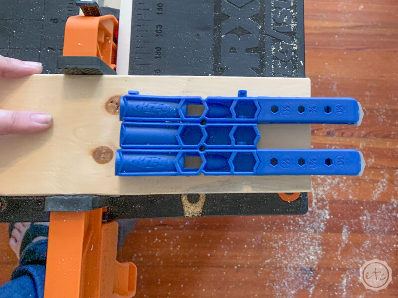 How to setup your kreg jig with your 2x4's for perfect pocket holes every time