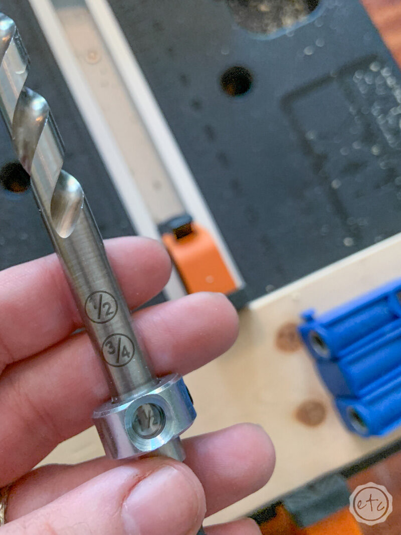 Setting the stop collar on your kreg jig drill bit for the perfect measurements every time