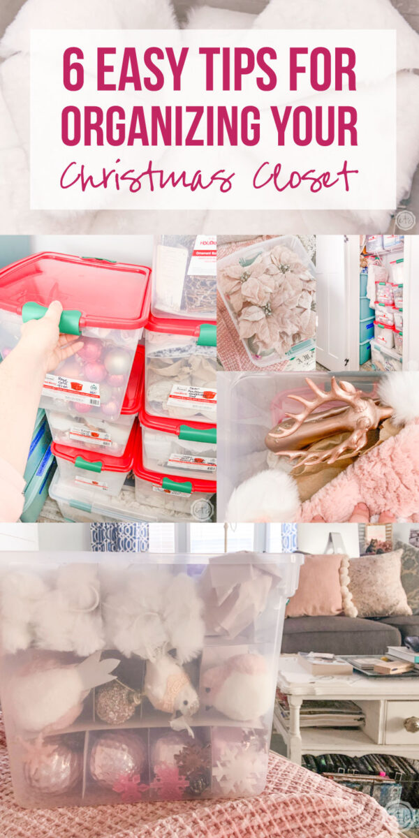 6 Tips for Organizing your Christmas Closet - Happily Ever After, Etc.