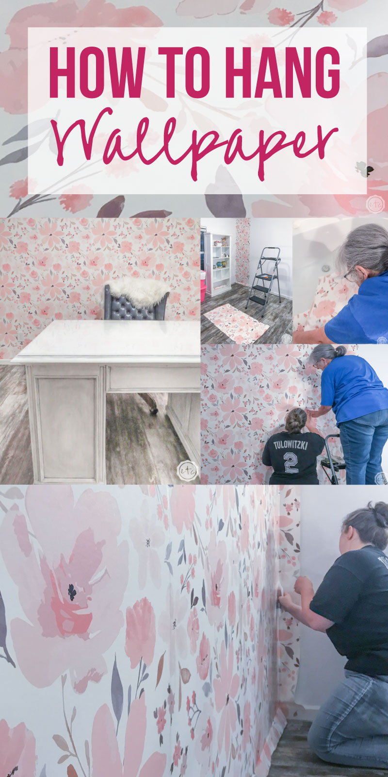 How to Hang Wallpaper - Happily Ever After, Etc.
