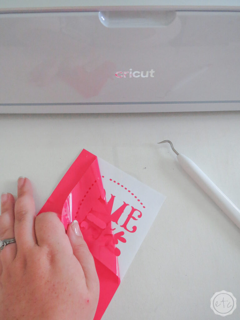 Cricut for Beginners: How to use Cricut Vinyl - Happily Ever After, Etc.