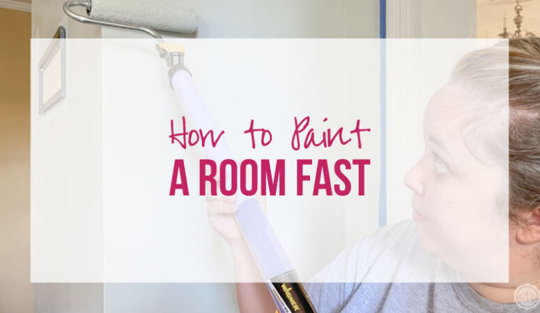 How to Paint a Room Fast
