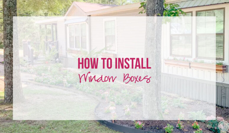 How to Install Window Boxes