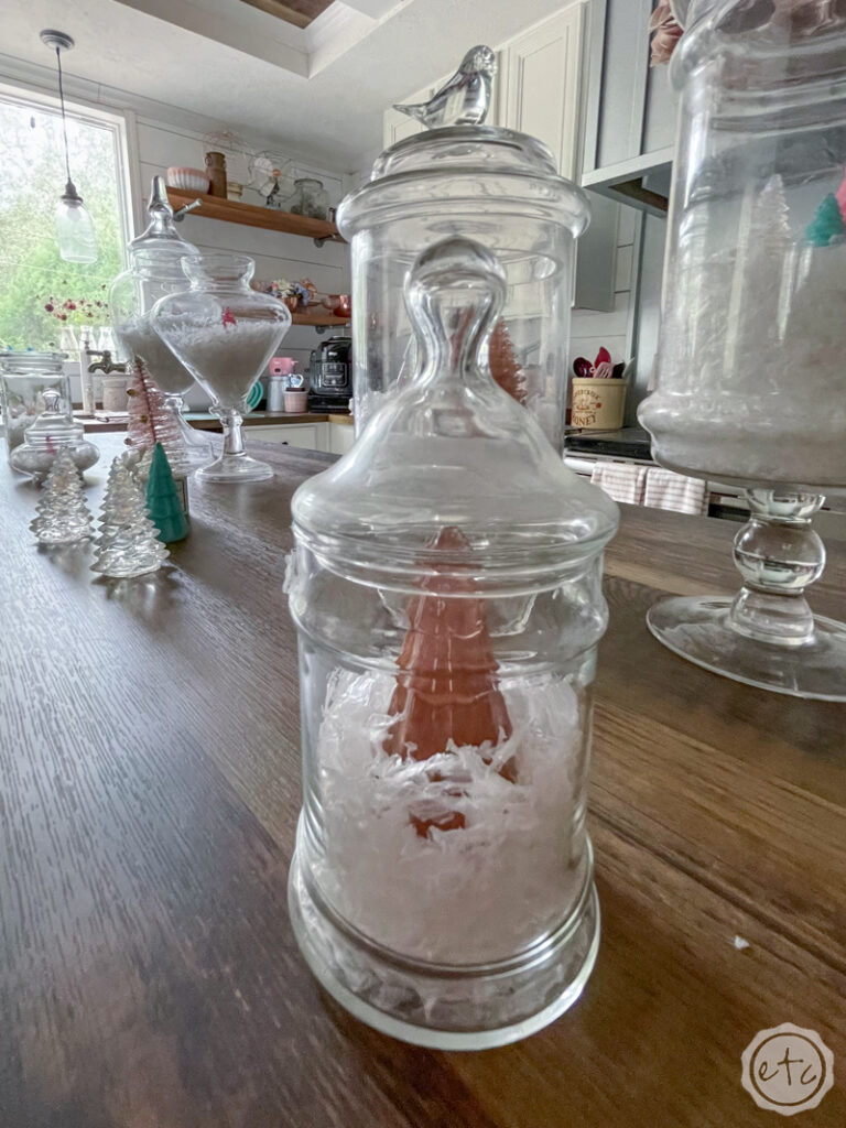 DIY Snow Globes with Resin Christmas Trees - Happily Ever After, Etc.