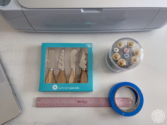 How to Engrave a Butter Spreader with your Cricut Maker - Happily Ever ...