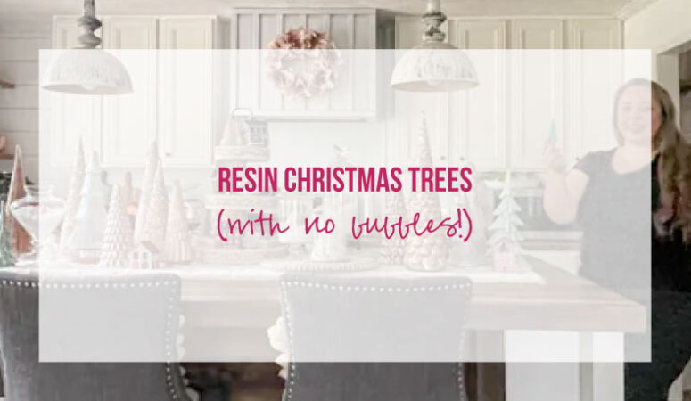 DIY Resin Christmas Trees (with no bubbles!)