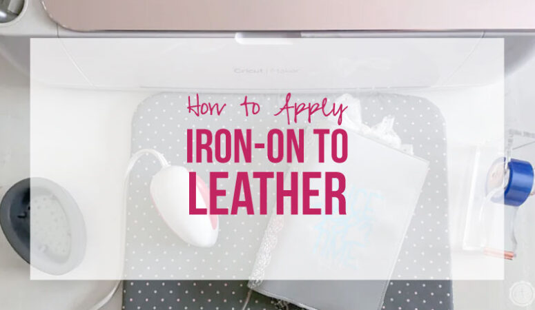 How to Apply Iron-On to Leather