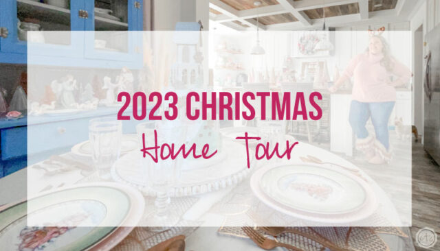 2023 Christmas Home Tour: Blush, Rose Gold and Seafoam