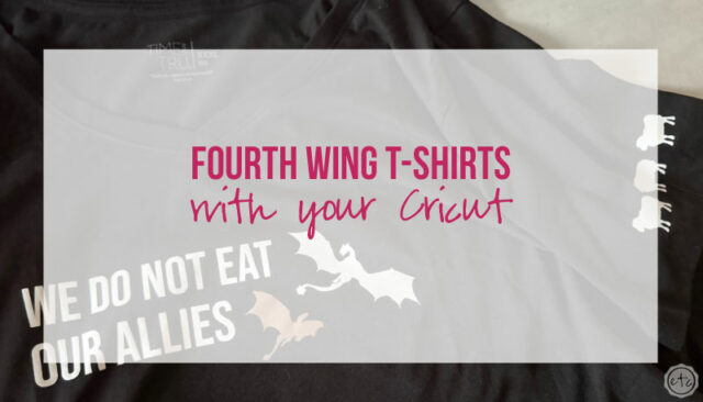 DIY Fourth Wing T-Shirts with your Cricut (with FREE SVG’s)